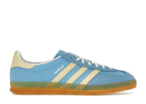 adidas Gazelle Indoor Semi Blue Burst Almost Yellow (Women's) IE2960 - Arviolet photo 1