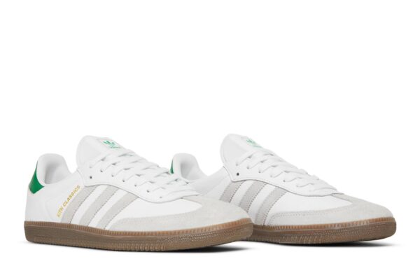 adidas Samba OG Kith Classics White Green FX5398 - Arviolet photo 8