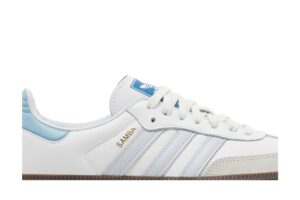 adidas Samba OG White Halo Blue ID2055 - Arviolet photo 2