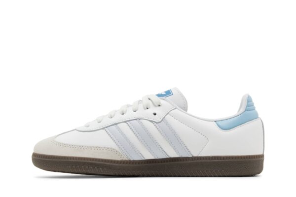 adidas Samba OG White Halo Blue ID2055 - Arviolet photo 3