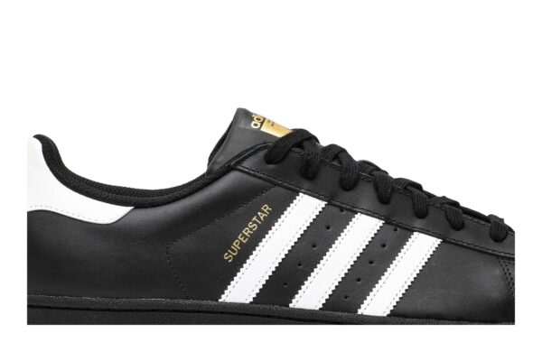 adidas Superstar Foundation Black/White/Black B27140 - Arviolet photo 2