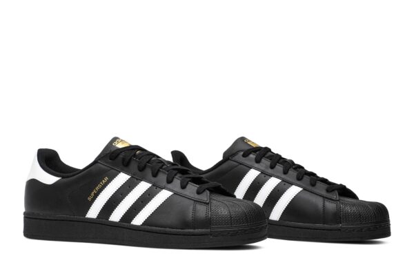adidas Superstar Foundation Black/White/Black B27140 - Arviolet photo 8