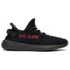 adidas Yeezy Boost 350 V2 Black Red CP9652 - Arviolet photo 1