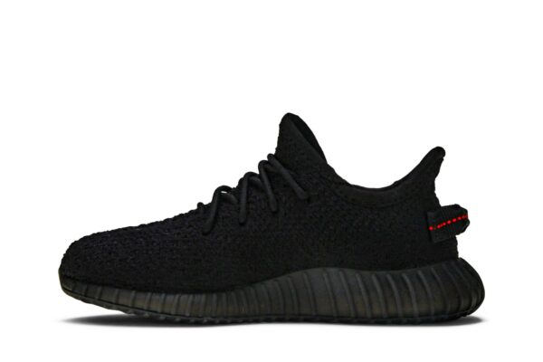adidas Yeezy Boost 350 V2 Black Red (Kids) GZ8655 - Arviolet photo 3