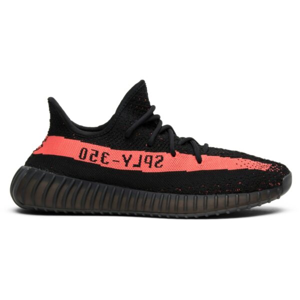 adidas Yeezy Boost 350 V2 Core Black Red BY9612 - Arviolet photo 1