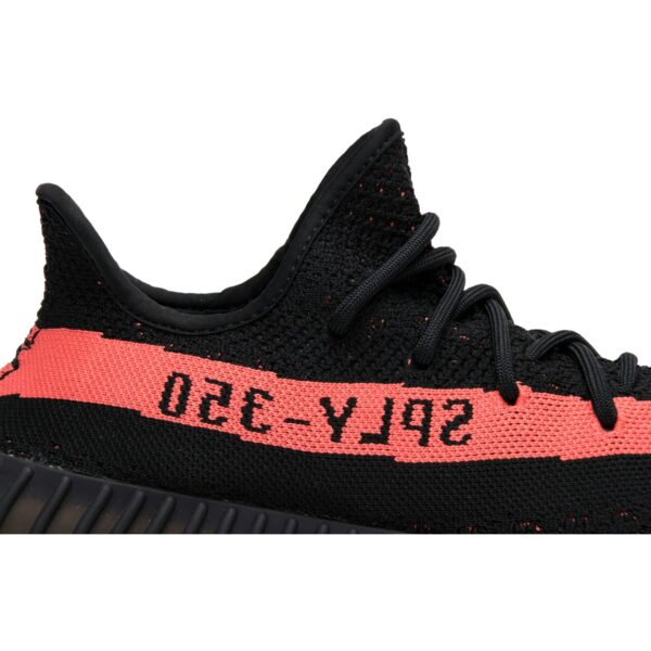 adidas Yeezy Boost 350 V2 Core Black Red BY9612 - Arviolet photo 2