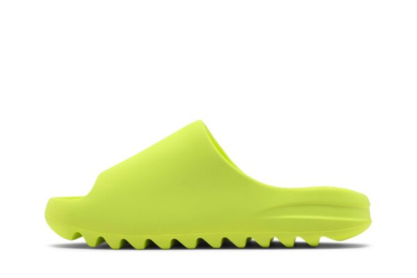 adidas Yeezy Slide Glow Green GX6138 - Arviolet photo 3