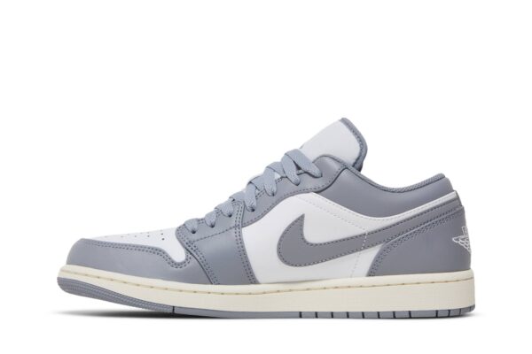 Air Jordan 1 Low Vintage Stealth Grey 553558-053 - Arviolet photo 3