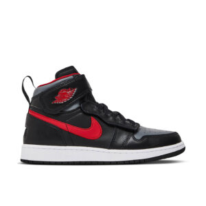 Jordan 1 High FlyEase Black Gym Red Smoke Grey (GS) DC7986-006 - Arviolet photo 1