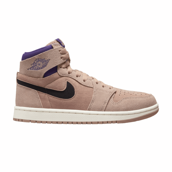 Jordan 1 High Zoom Air CMFT 2 Cacao Wow Picante Red (Women's) DV1305-200 - Arviolet photo 1