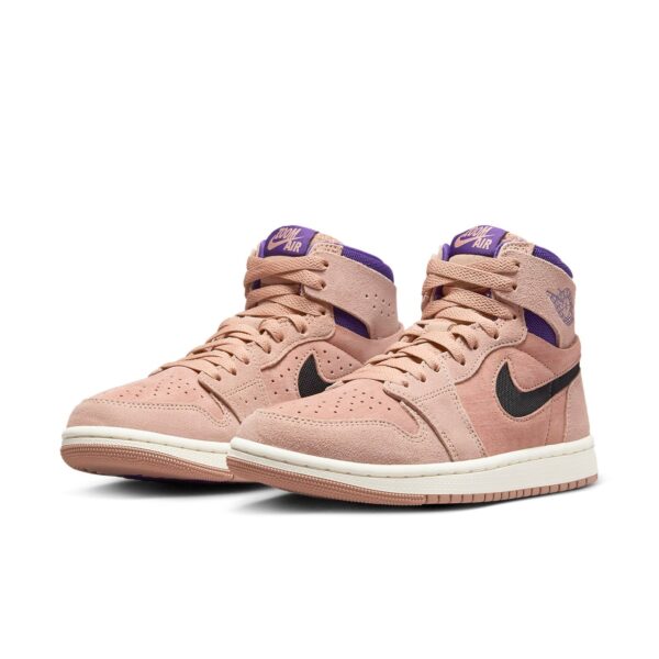 Jordan 1 High Zoom Air CMFT 2 Cacao Wow Picante Red (Women's) DV1305-200 - Arviolet photo 4