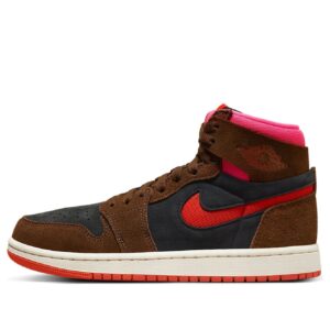 Jordan 1 High Zoom Air CMFT 2 Cacao Wow Picante Red (Women's) DV1305-206 - Arviolet photo 2
