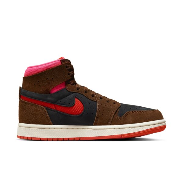 Jordan 1 High Zoom Air CMFT 2 Cacao Wow Picante Red (Women's) DV1305-206 - Arviolet photo 3
