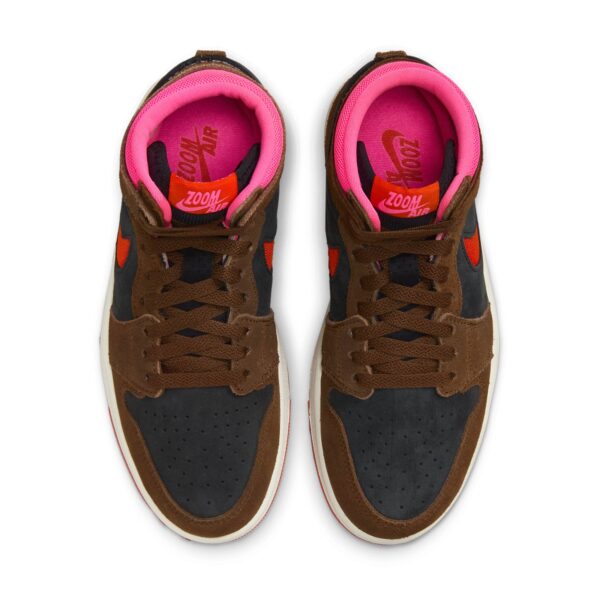 Jordan 1 High Zoom Air CMFT 2 Cacao Wow Picante Red (Women's) DV1305-206 - Arviolet photo 5