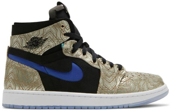 Jordan 1 High Zoom Air CMFT Gold Laser DQ0659-700 - Arviolet photo 1