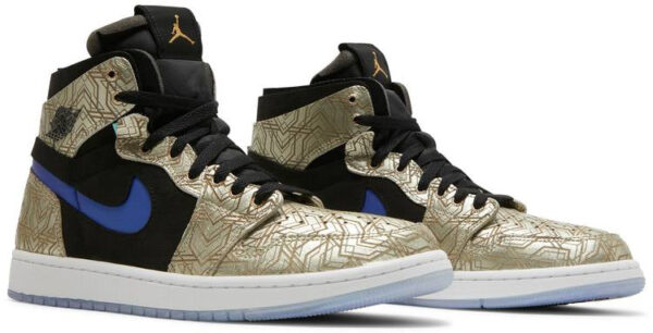 Jordan 1 High Zoom Air CMFT Gold Laser DQ0659-700 - Arviolet photo 3