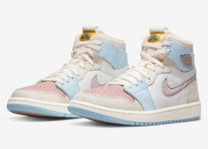 Jordan 1 High Zoom Air CMFT Pink Oxford (Women's) DQ5092-651 - Arviolet photo 2