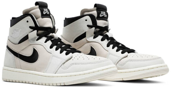 Jordan 1 High Zoom Air CMFT Summit White Black (Women's) CT0979-100 - Arviolet photo 2