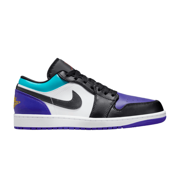 Jordan 1 Low Aqua 553558-154 - Arviolet photo 1