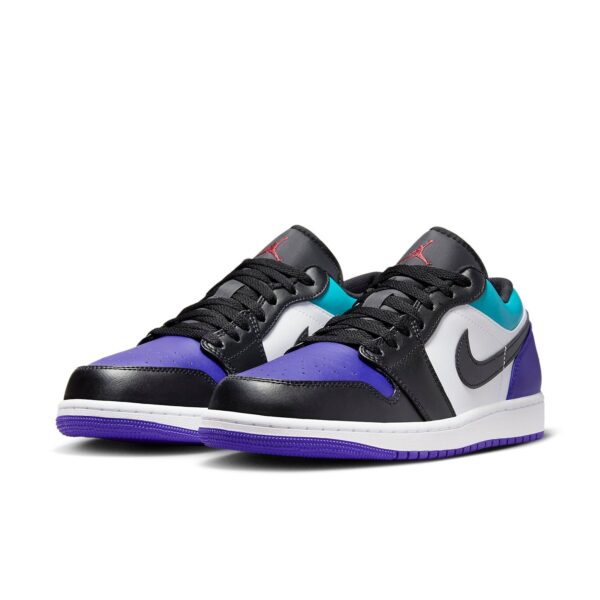 Jordan 1 Low Aqua 553558-154 - Arviolet photo 4