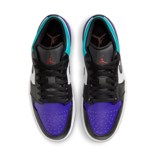 Jordan 1 Low Aqua 553558-154 - Arviolet photo 5