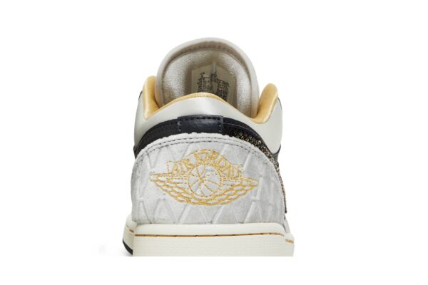 Jordan 1 Low Beaded Swoosh DV1762-001 - Arviolet photo 7