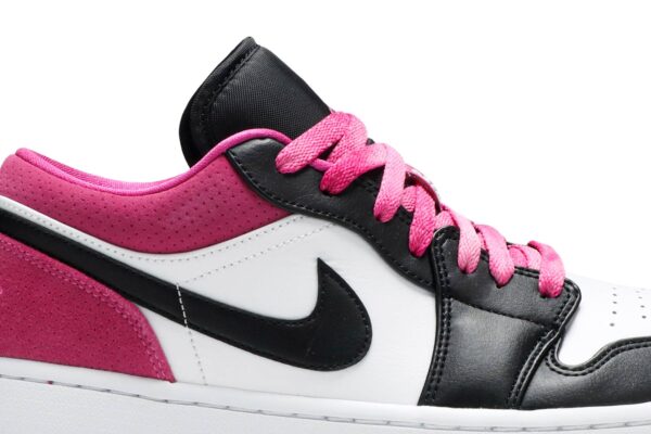 Jordan 1 Low Black Active Fuchsia CK3022-005 - Arviolet photo 2