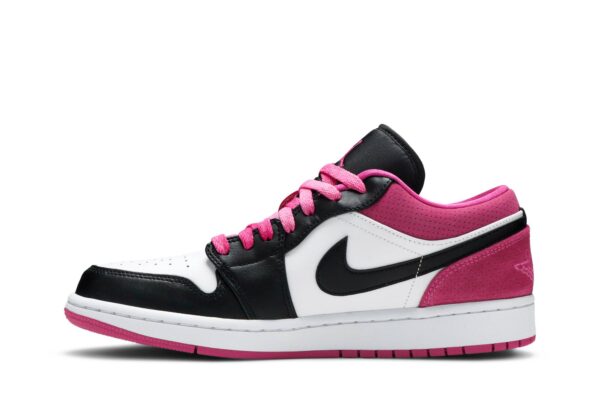 Jordan 1 Low Black Active Fuchsia CK3022-005 - Arviolet photo 3