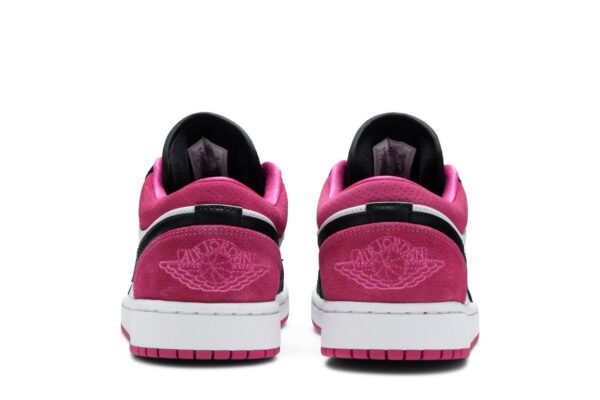 Jordan 1 Low Black Active Fuchsia CK3022-005 - Arviolet photo 6