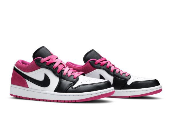 Jordan 1 Low Black Active Fuchsia CK3022-005 - Arviolet photo 8
