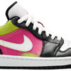 Jordan 1 Low Black Active Fuchsia Cyber CW5564-001 - Arviolet photo 1