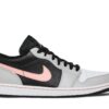 Jordan 1 Low Black Grey Pink 553558-062 - Arviolet photo 1