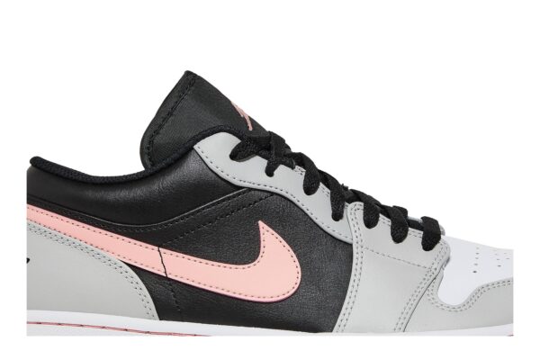 Jordan 1 Low Black Grey Pink 553558-062 - Arviolet photo 2
