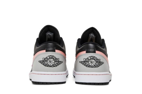 Jordan 1 Low Black Grey Pink 553558-062 - Arviolet photo 6