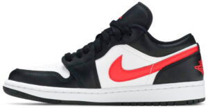 Jordan 1 Low Black Siren Red (Women's) DC0774-004 - Arviolet photo 2