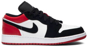 Jordan 1 Low Black Toe (2019) (GS) 553560-116 - Arviolet photo 1