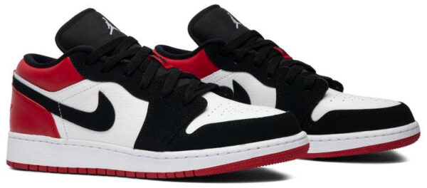 Jordan 1 Low Black Toe (2019) (GS) 553560-116 - Arviolet photo 5