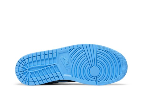 Jordan 1 Low Black University Blue 553558-041 - Arviolet photo 4