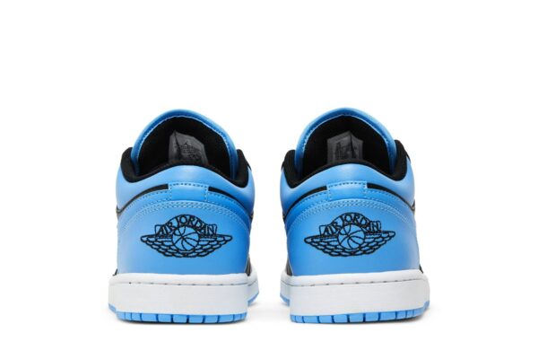 Jordan 1 Low Black University Blue 553558-041 - Arviolet photo 6