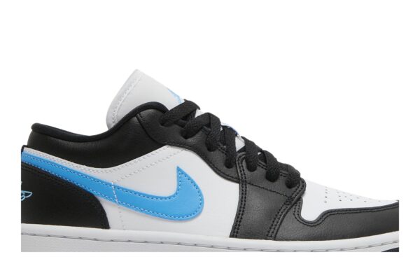 Jordan 1 Low Black University Blue White (Women's) DC0774-041 - Arviolet photo 2