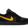 Jordan 1 Low Black University Gold 553558-071 - Arviolet photo 1