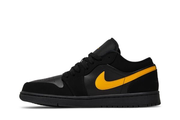 Jordan 1 Low Black University Gold 553558-071 - Arviolet photo 3