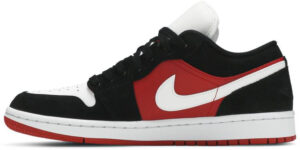 Jordan 1 Low Black White Gym Red (Women's) DC0774-016 - Arviolet photo 2