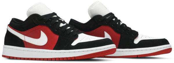 Jordan 1 Low Black White Gym Red (Women's) DC0774-016 - Arviolet photo 3