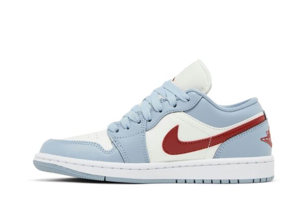 Jordan 1 Low Blue Whisper Dune Red (Women's) DC0774-164 - Arviolet photo 3