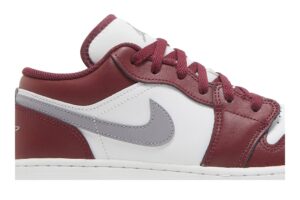 Jordan 1 Low Bordeaux (GS) 553560-615 - Arviolet photo 2
