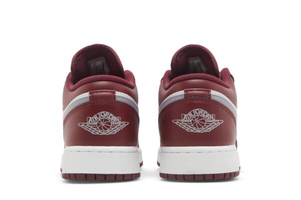 Jordan 1 Low Bordeaux (GS) 553560-615 - Arviolet photo 6