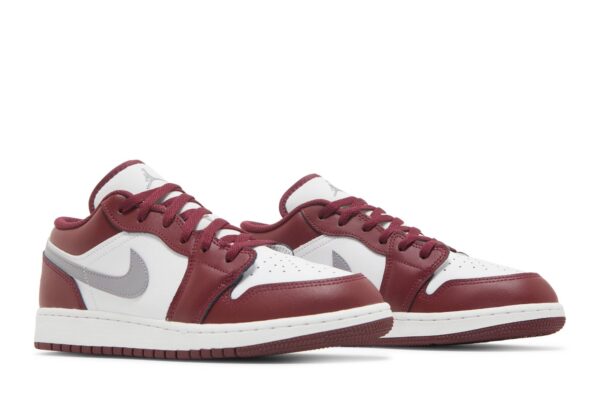 Jordan 1 Low Bordeaux (GS) 553560-615 - Arviolet photo 8