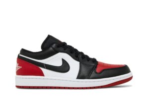 Jordan 1 Low Bred Toe 2.0 553558-161 - Arviolet photo 1