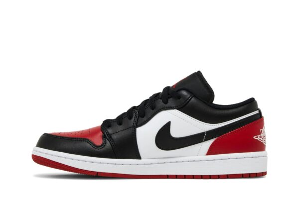 Jordan 1 Low Bred Toe 2.0 553558-161 - Arviolet photo 3